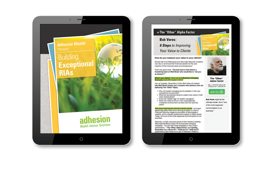 Adhesion Thought Leadership Webinars