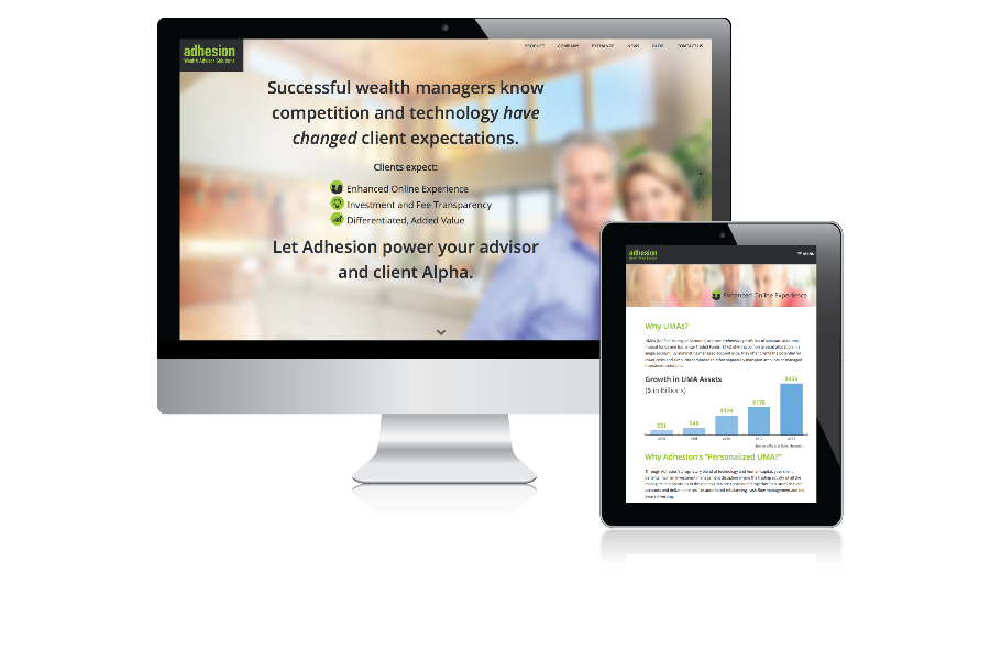Adhesion Website Redesign